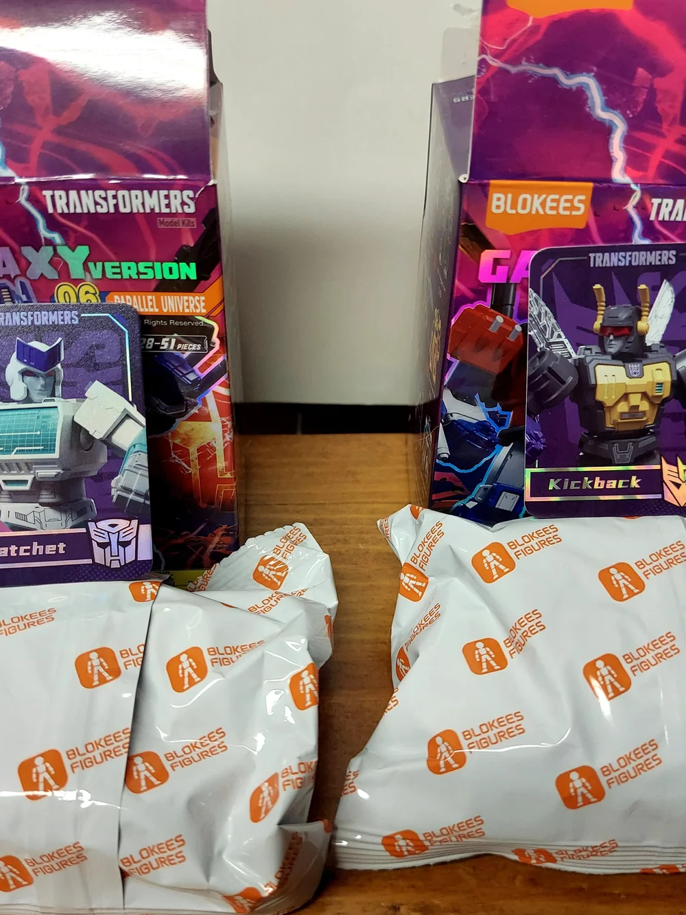 Blokees Transformers Galaxy Model Kits 7 Mystery Boxes from 06 Parallel Universe